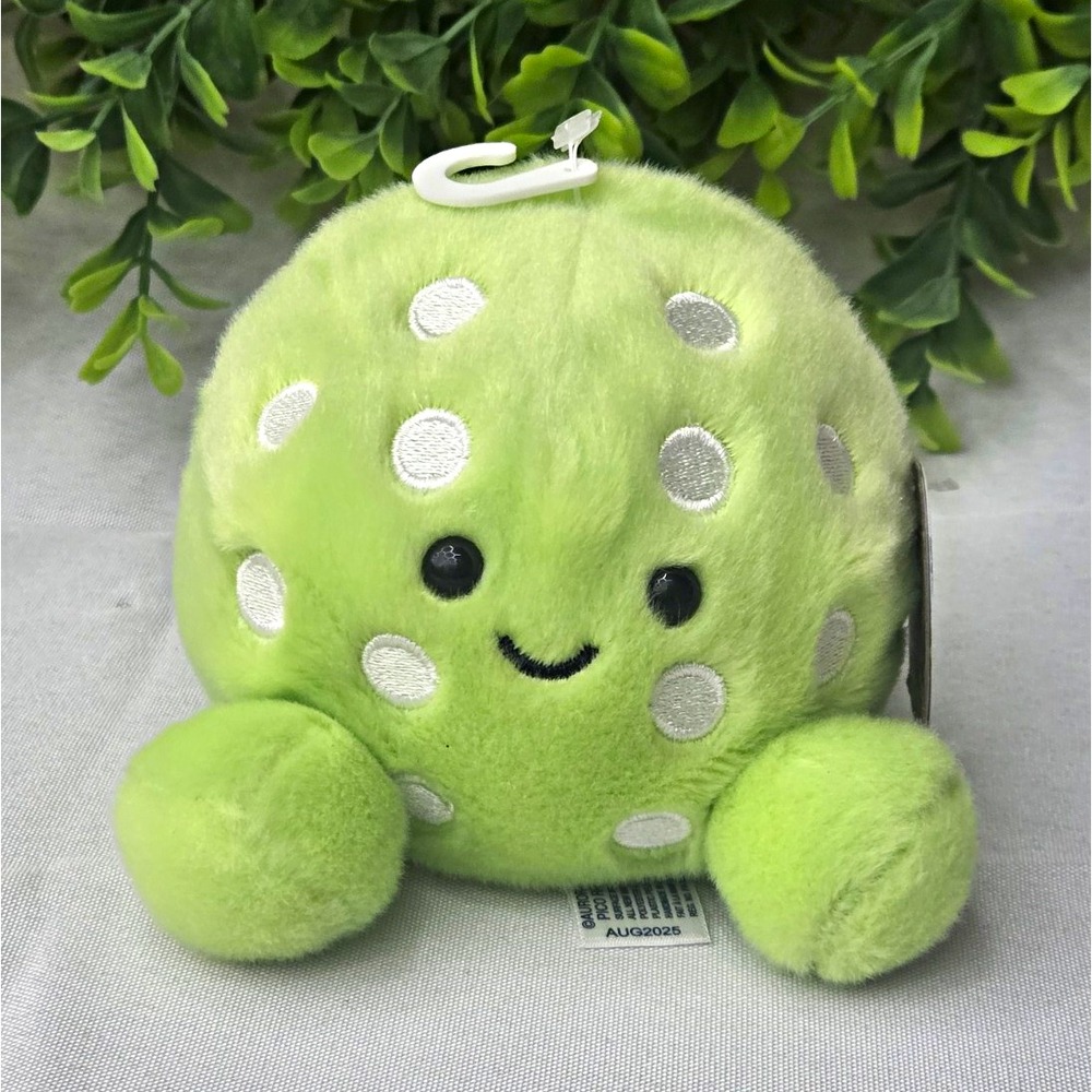 Aurora Palm Pals Steve Pickleball 5" Plush Toy Stuffed Animal Green Sports NWT